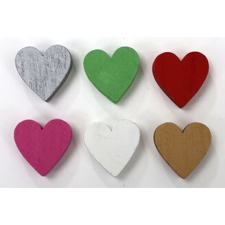 SRDCE 3cm 50ks*MIX BAREV