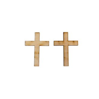 KŘÍŽEK XD 5x3cm 24ks*PŘÍRODNÍ