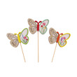 ZÁPICH MOTÝL 07x05x24cm 6ks*MIX BAREV