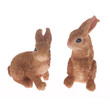 ZAJÍC 07x8cm*HNĚDÁ