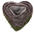 OBAL SRDCE 23X25x12cm, 20X21X09 15X14X08*MIX BAREV