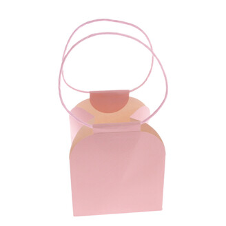 TAŠKA TRIANON 15x16,5x15cm*RŮŽOVÁ